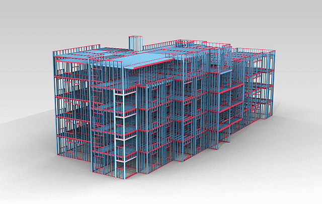 CAD in structural steel processing